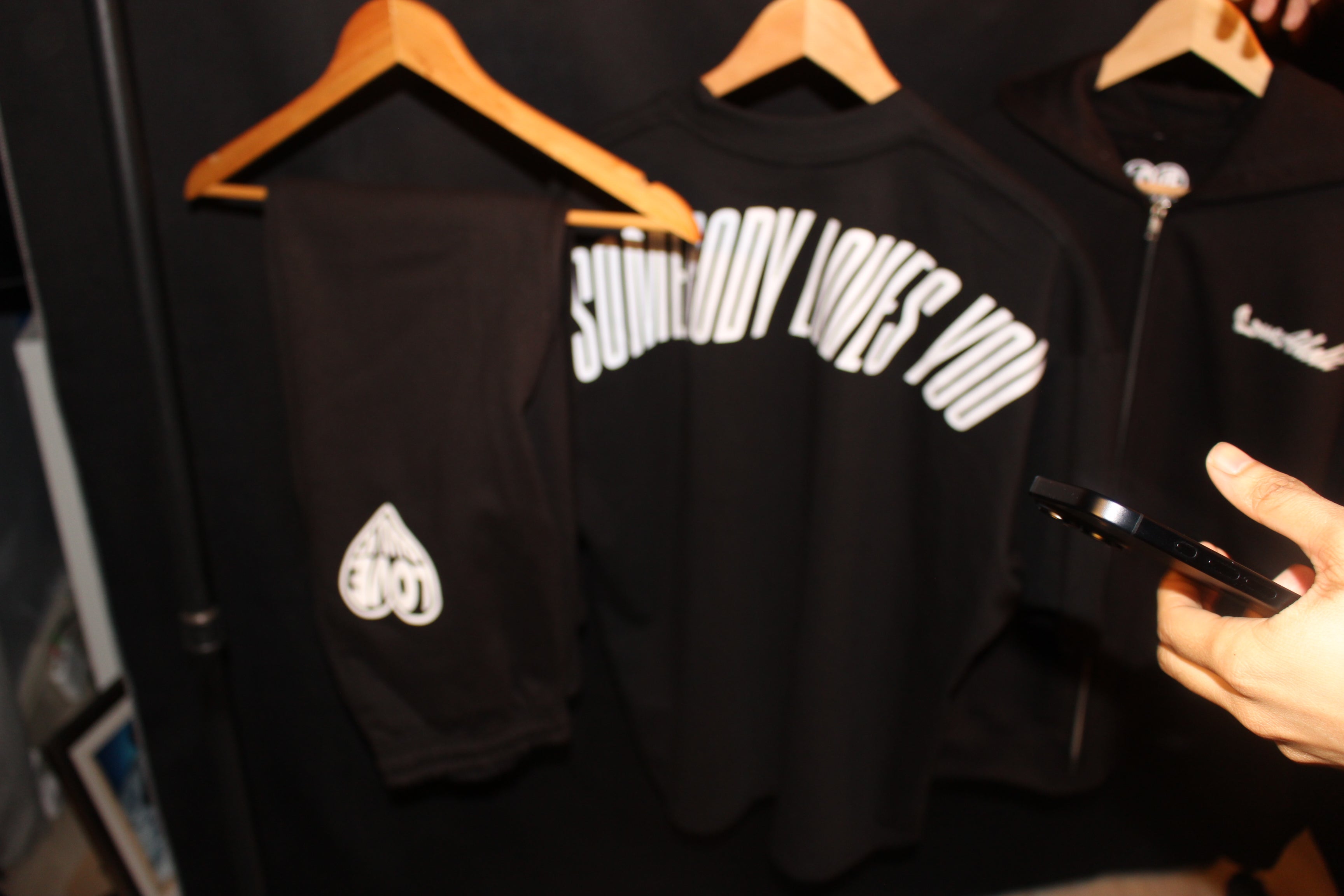 Black Flared Tracksuit