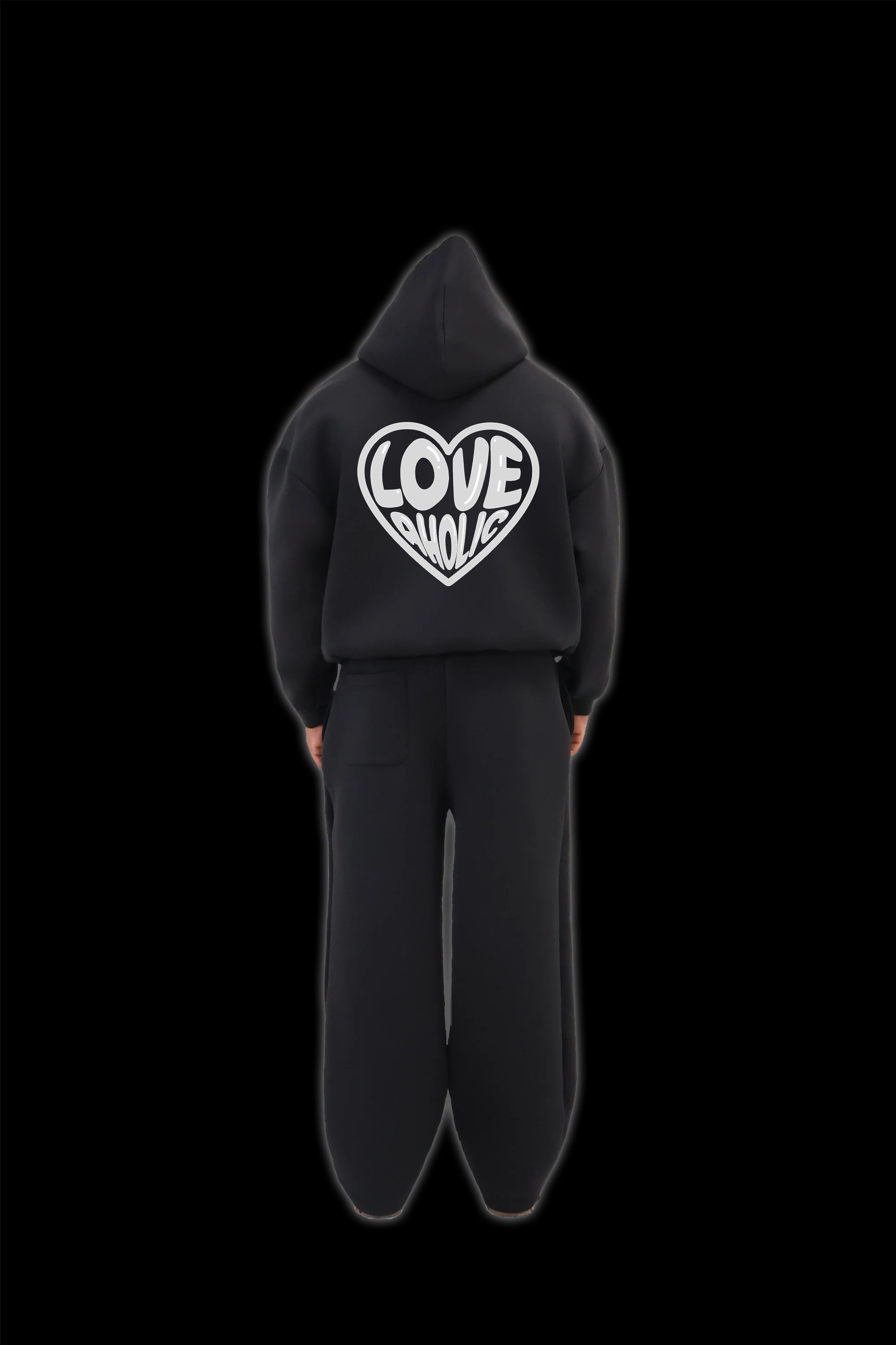 Black Flared Tracksuit