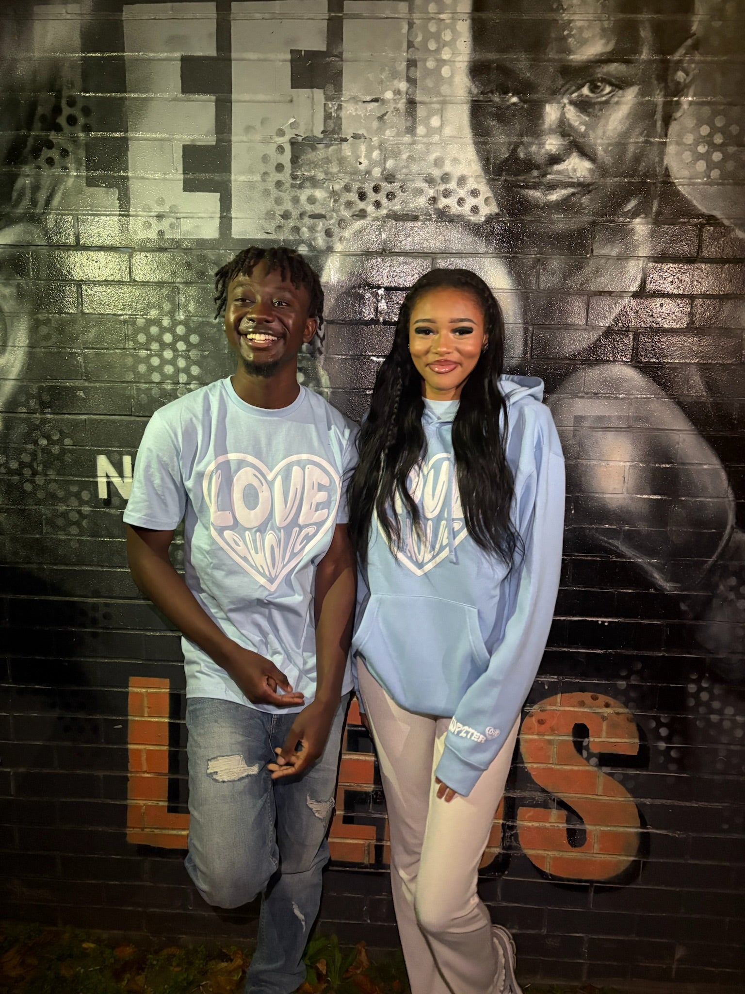 LOVEAHOLIC X IE Collab Tee