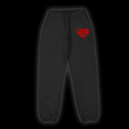 Red Love  Loveaholic Hoodie - Individual